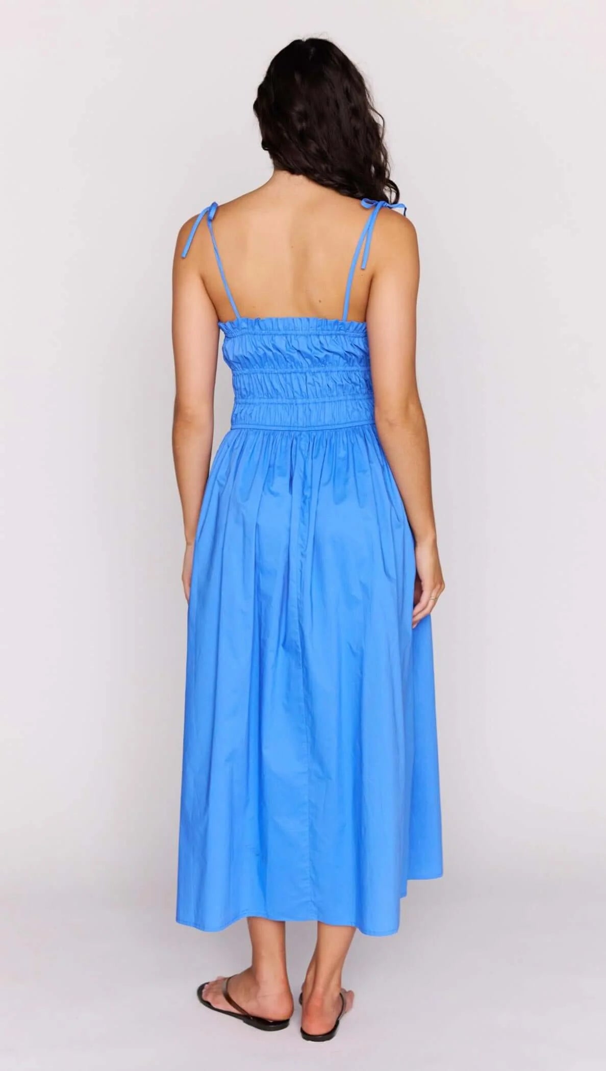 MINKPINK Liana Tie Detail Midi Dress