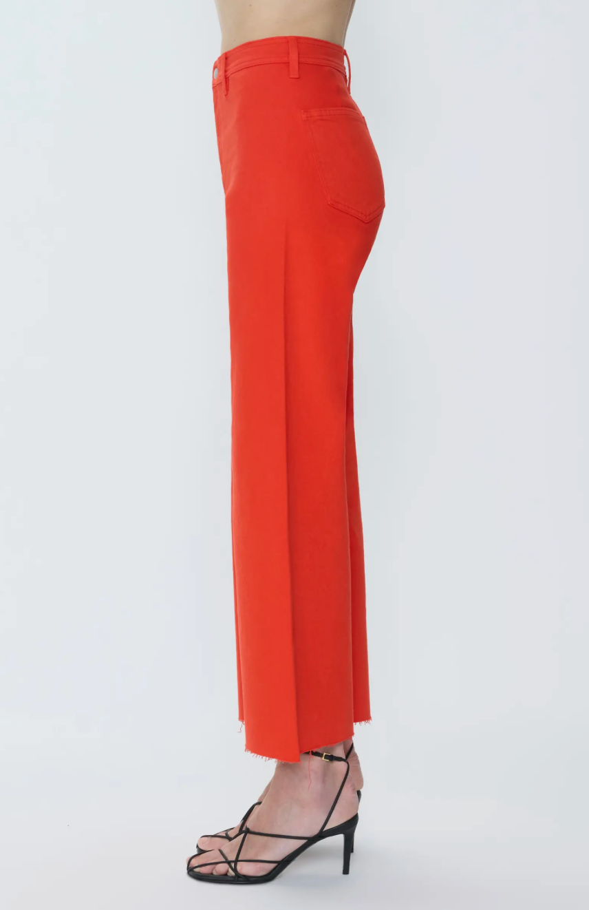 Pistola Penny Crop High Rise Wide Leg Crop