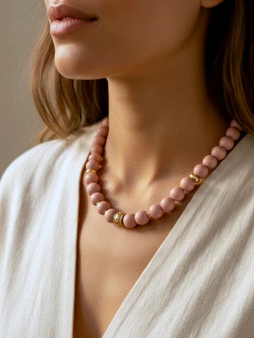 Farrah B High Strung Handmade Beaded Necklace
