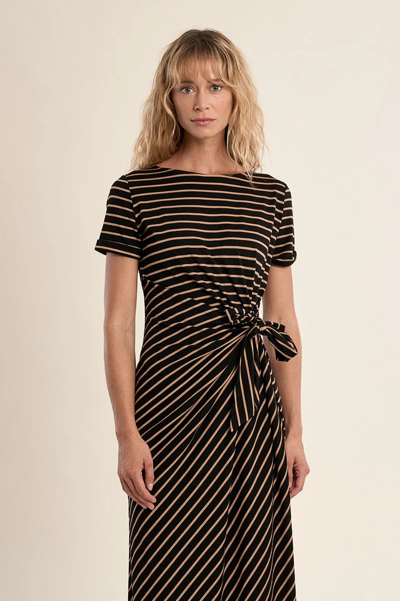 Stripes in Motion Dress