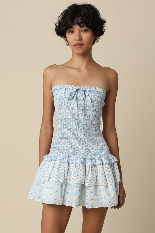 The Wild Blue Dress
