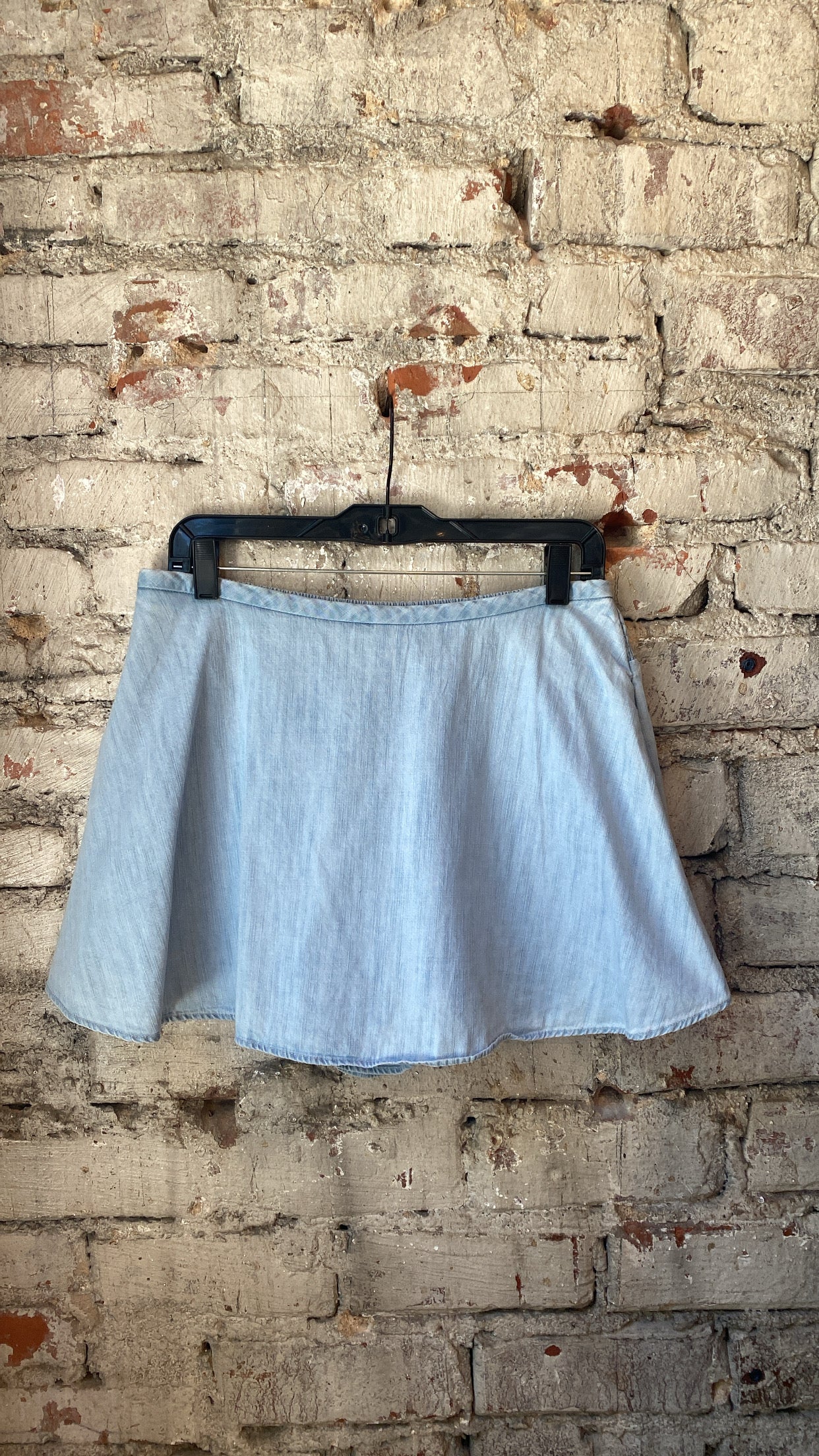 Free People Paradise Found Denim Skort