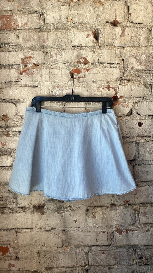 Free People Paradise Found Denim Skort