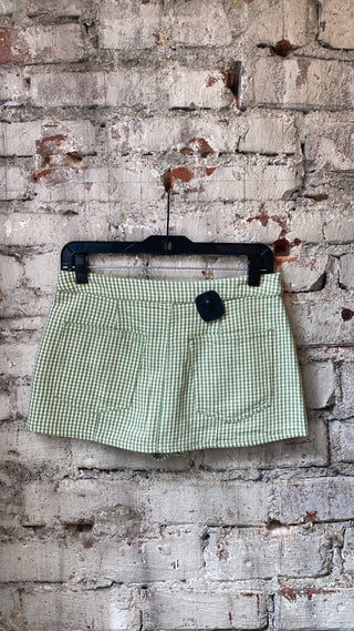 Free People Georgie Gingham Micro Skort