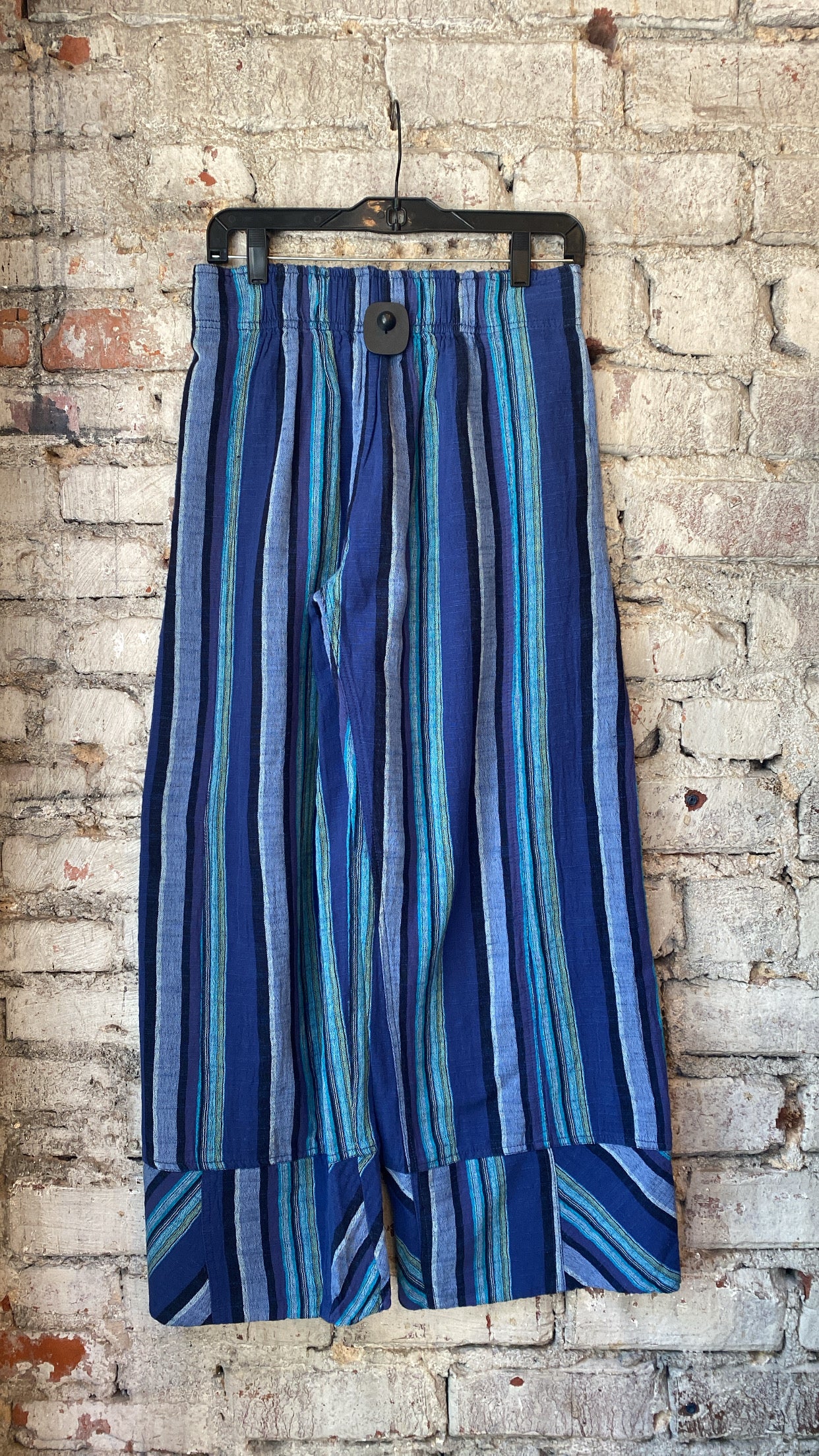 Free People Days End Solar Linen Stripe