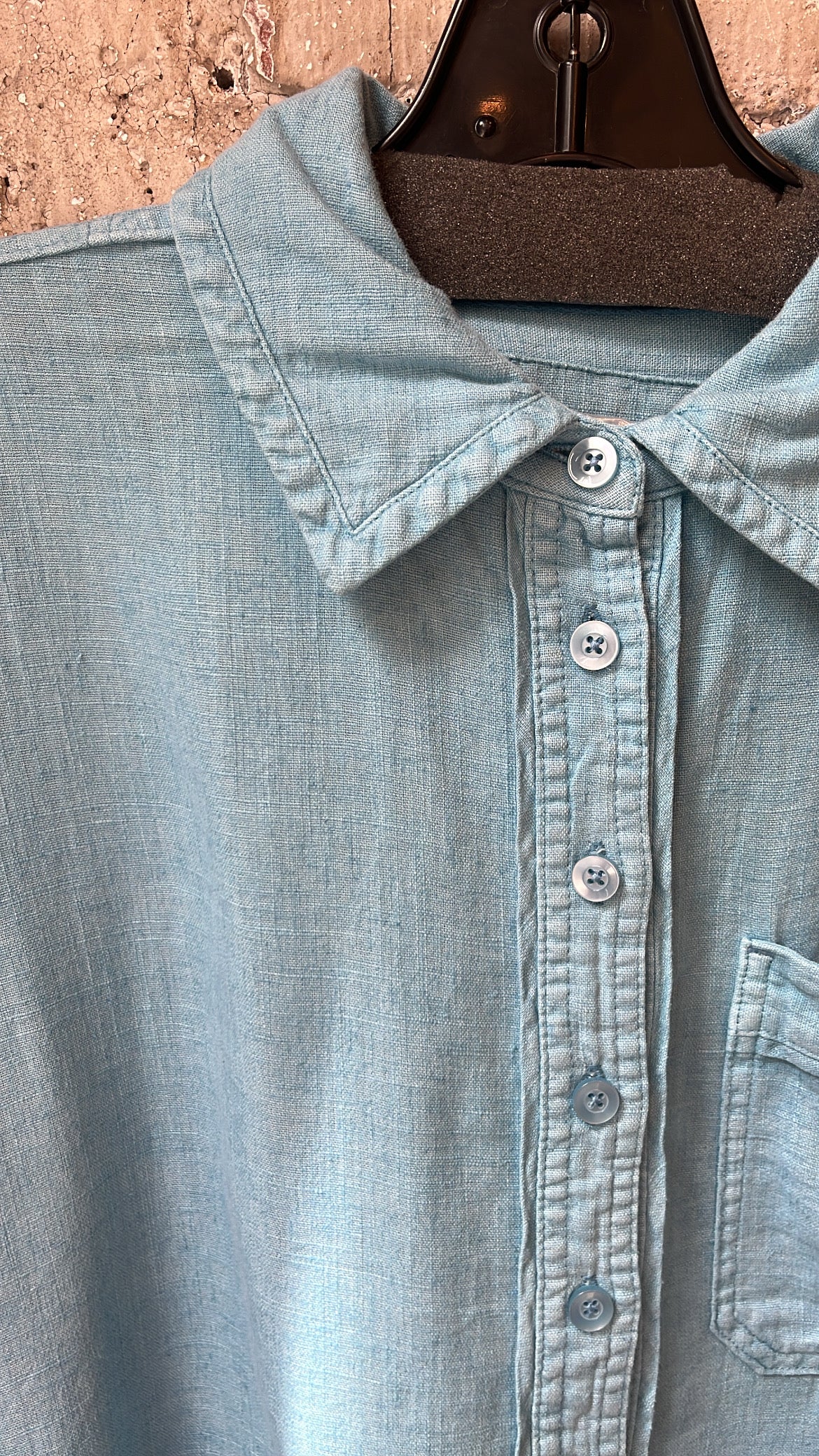 Free People Linen Laurel Top