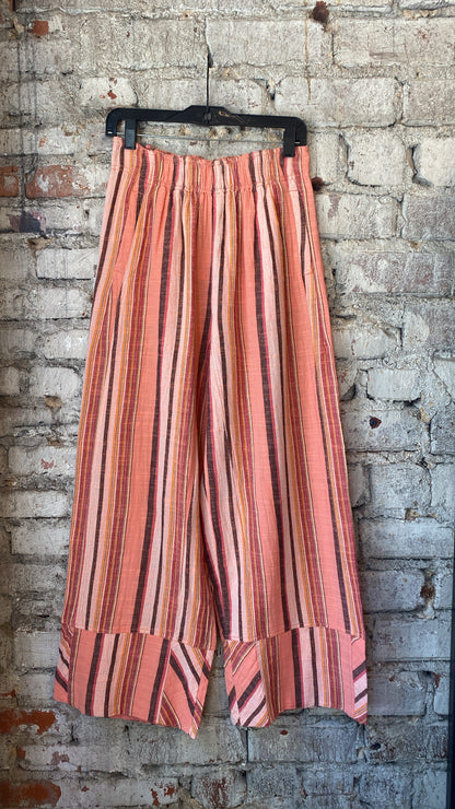 Free People Days End Solar Linen Stripe