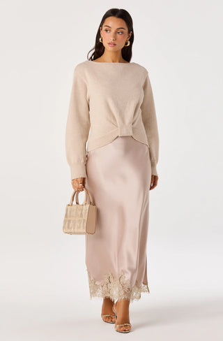 ASTR Anna Two-Piece Sweater Slip Dress