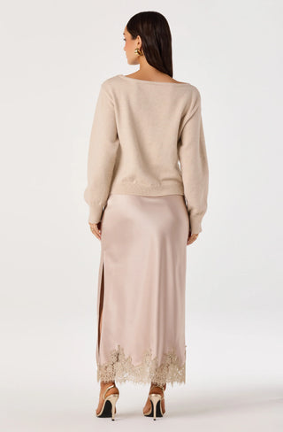 ASTR Anna Two-Piece Sweater Slip Dress