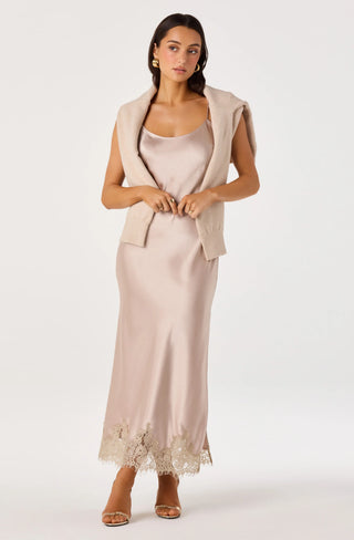 ASTR Anna Two-Piece Sweater Slip Dress