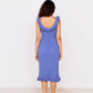 MINKPINK Arlo Pointelle Knit Midi Dress
