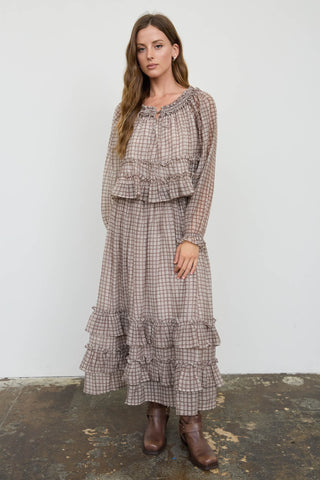 Prairie Darling Midi Skirt