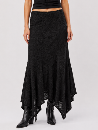 Free People Bella Lace Mermaid Skirt