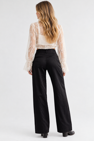 Free People Time Flies Satin Trouser