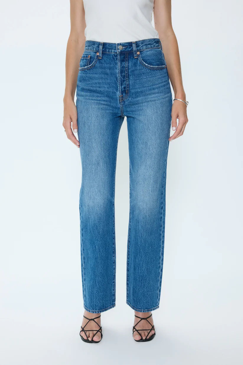 Pistola Cassie Super High Rise Straight Jeans