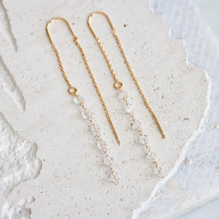 Crystal Threader Earrings