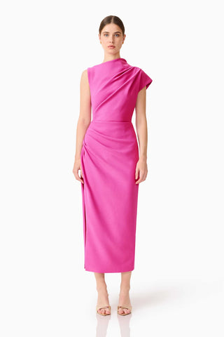 Elliatt Chantal Asymmetrical Midi Dress