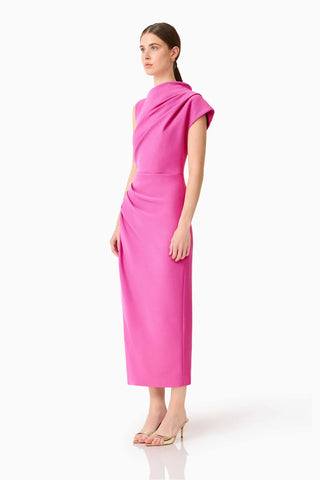 Elliatt Chantal Asymmetrical Midi Dress