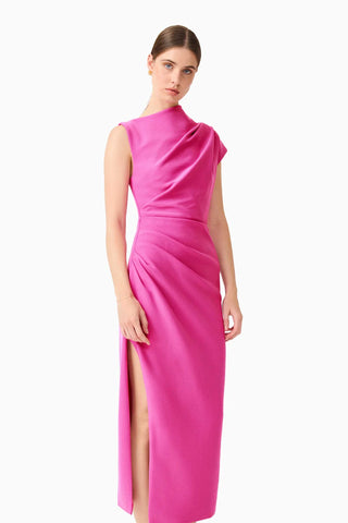Elliatt Chantal Asymmetrical Midi Dress