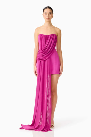 Elliatt Chantal Asymmetrical Mini Dress