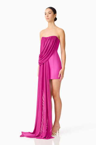 Elliatt Chantal Asymmetrical Mini Dress