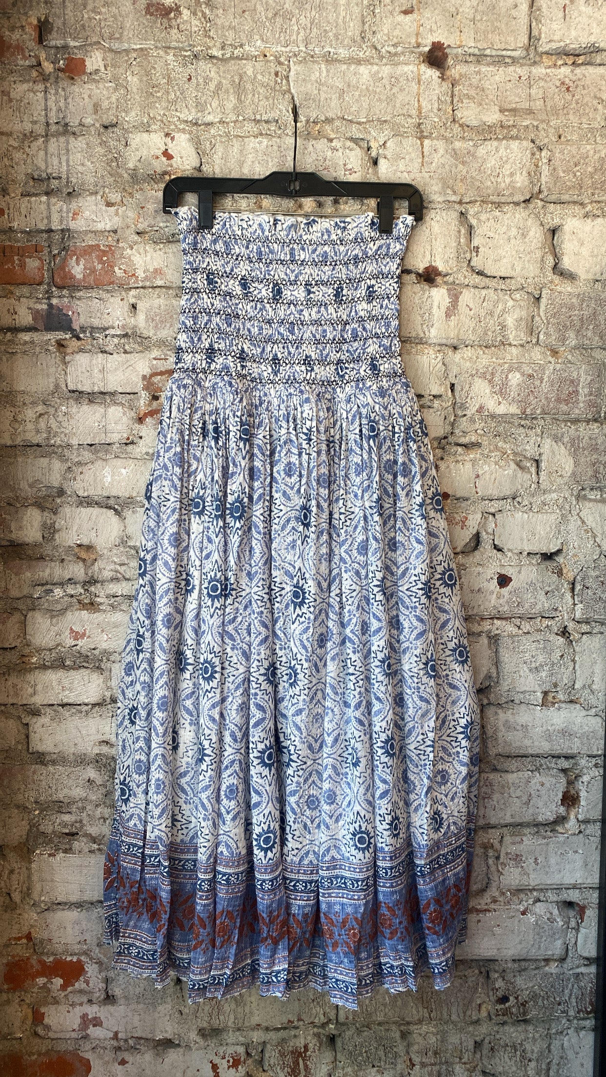 Free People Ravenna Printed Maxi Skirt