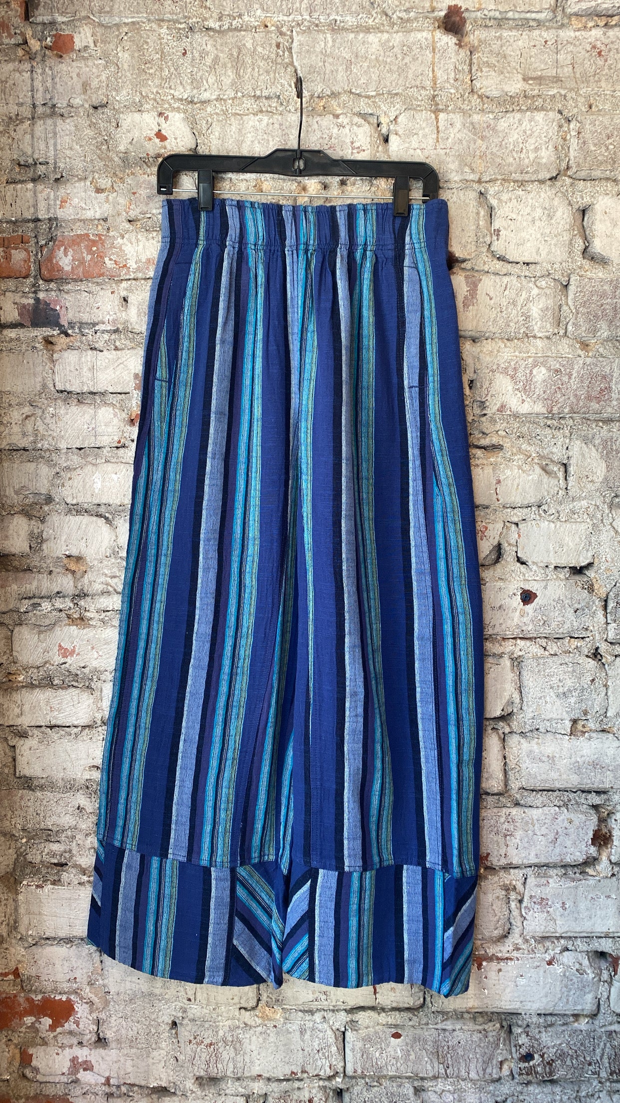 Free People Days End Solar Linen Stripe