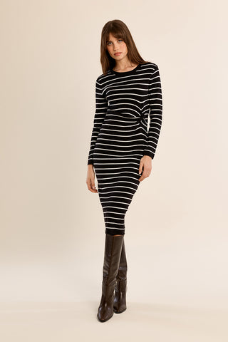 The Soho Stripe Midi