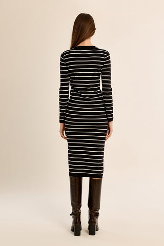 The Soho Stripe Midi