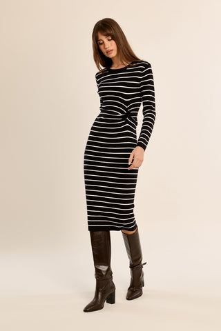 The Soho Stripe Midi