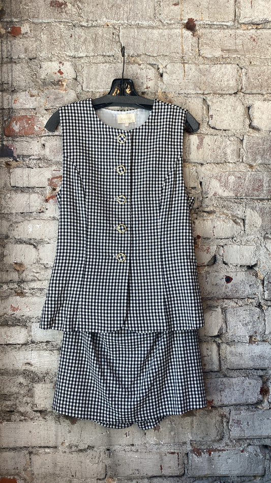 The Monroe Check Romper