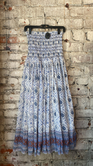 Free People Ravenna Printed Maxi Skirt