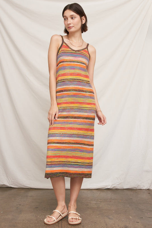 Daydream in Color Midi Dress