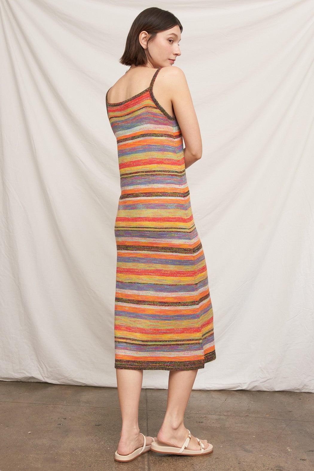 Daydream in Color Midi Dress