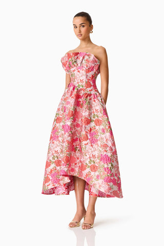 Elliatt Floralie Strapless Gown