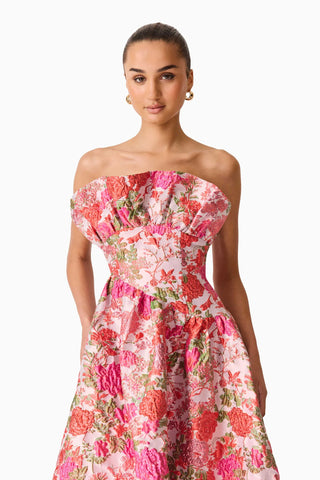 Elliatt Floralie Strapless Gown