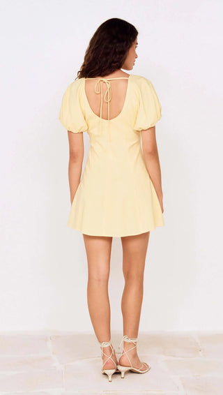 MINKPINK Grazia Puff Sleeve Mini Dress