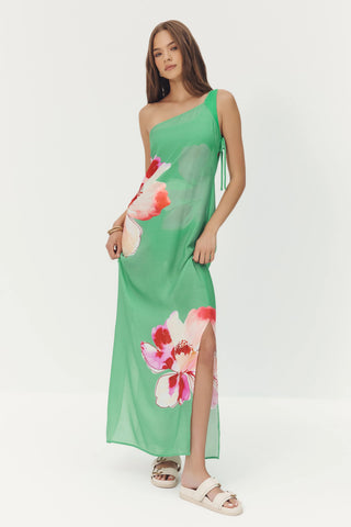 Hutch Gweny One-Shoulder Cover-Up Dress