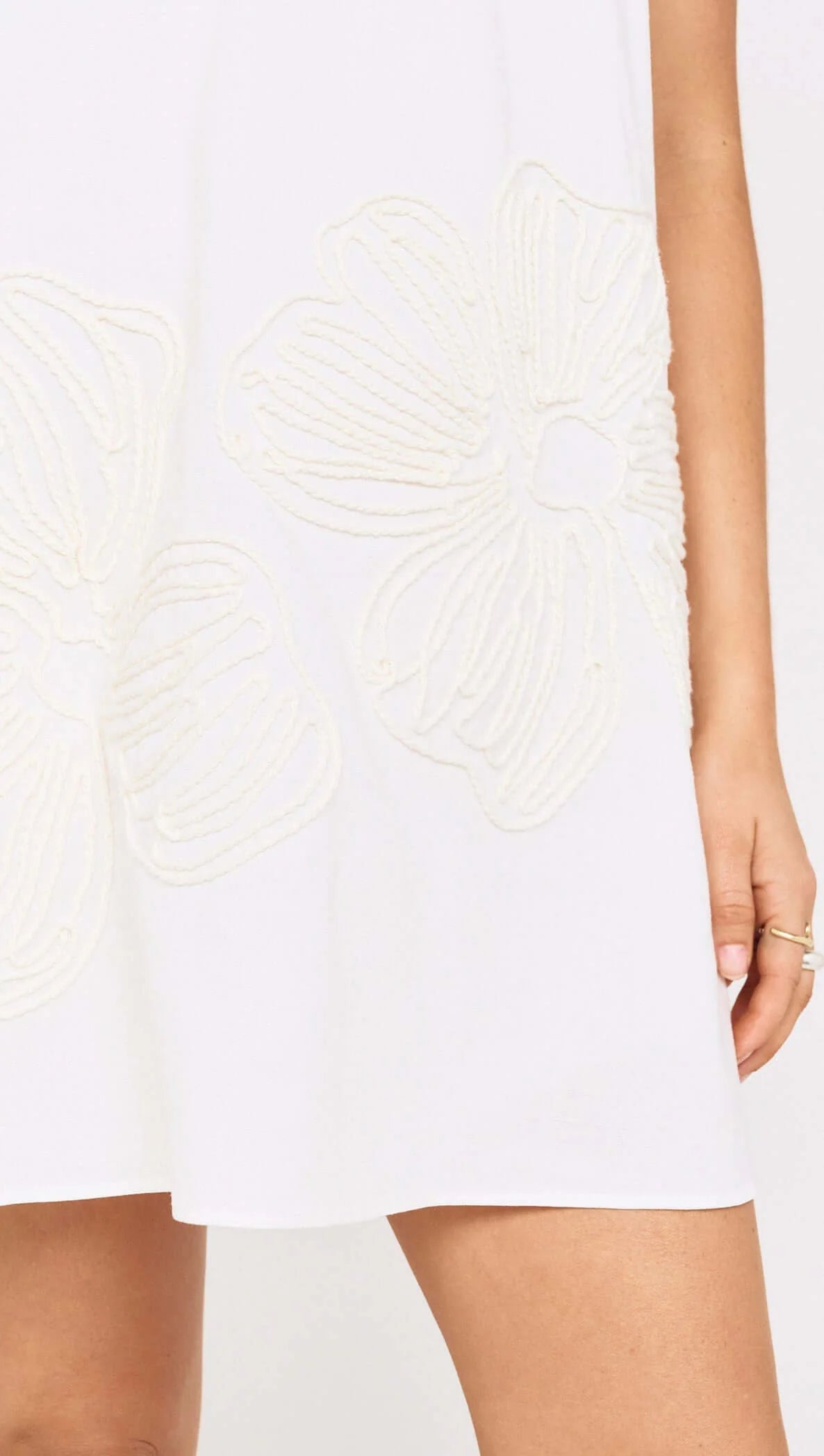 MINKPINK Gaia Embroidered Mini Dress