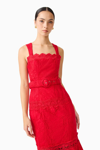 Elliatt Giovanna Fit & Flare Maxi Dress