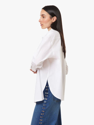 Habitual Cinched Cuff Poplin Shirt