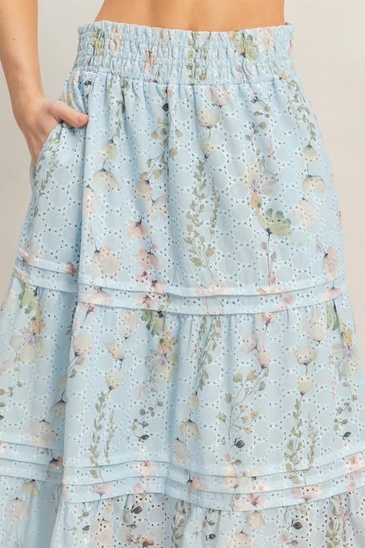 Frolic in Flowers Skirt