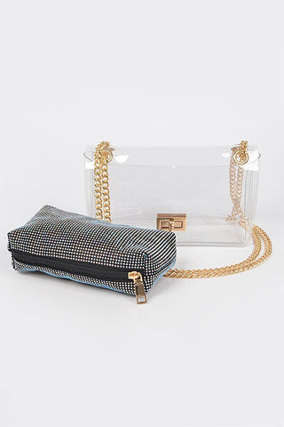 Stadium Chic Clear Bag