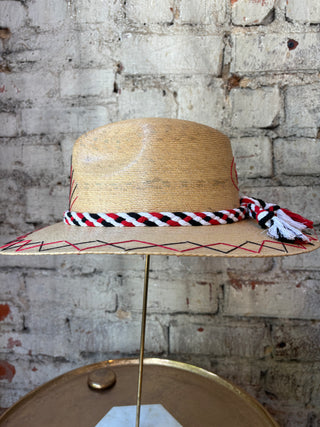 Tipsy Threads Georgia "G" Agave/Small Zig Zag Hat