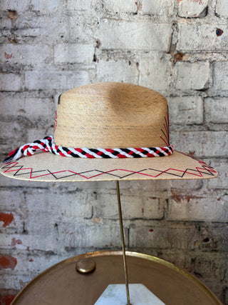 Tipsy Threads Georgia "G" Agave/Small Zig Zag Hat