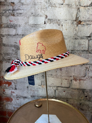 Tipsy Threads Cursive "Dawgs" w/ Bulldog