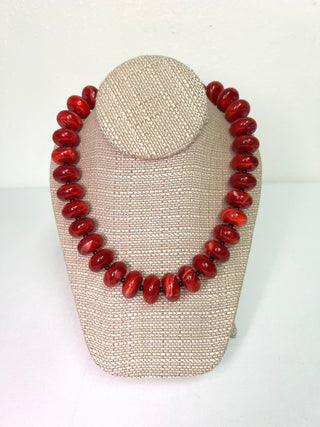 The Classic City Red Necklace