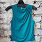 RD Style Ruri Cotton Core Sleeveless Draped Top - 2 Colors