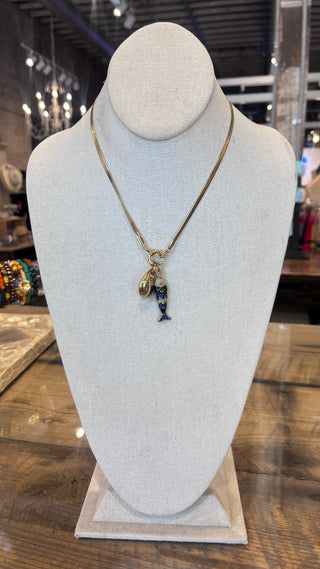 Farrah B Buckle Up Clasp Necklace