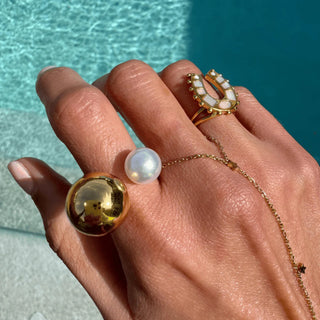Bracha Isla Pearl Ring